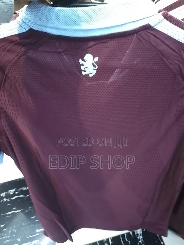 Quality Aston Villa Home Jersey Player Version - thumbnail 2