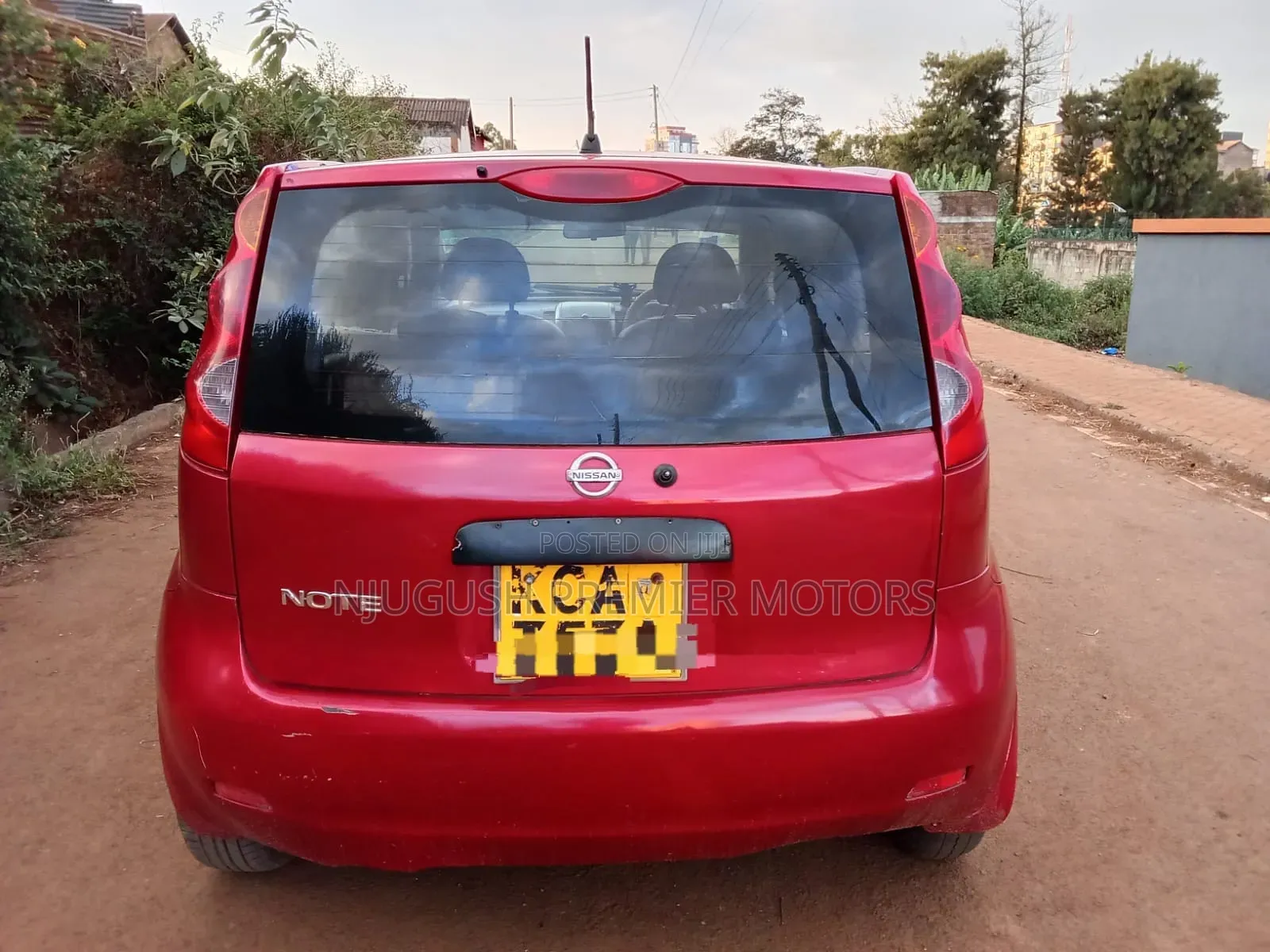 Nissan Note 2007 Red