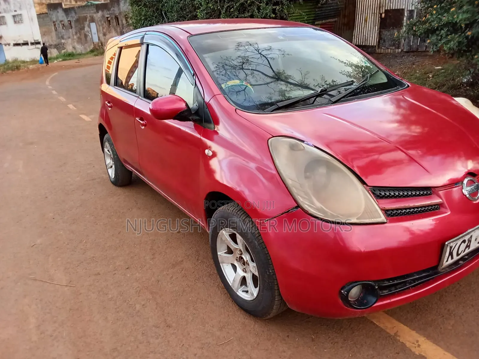 Nissan Note 2007 Red