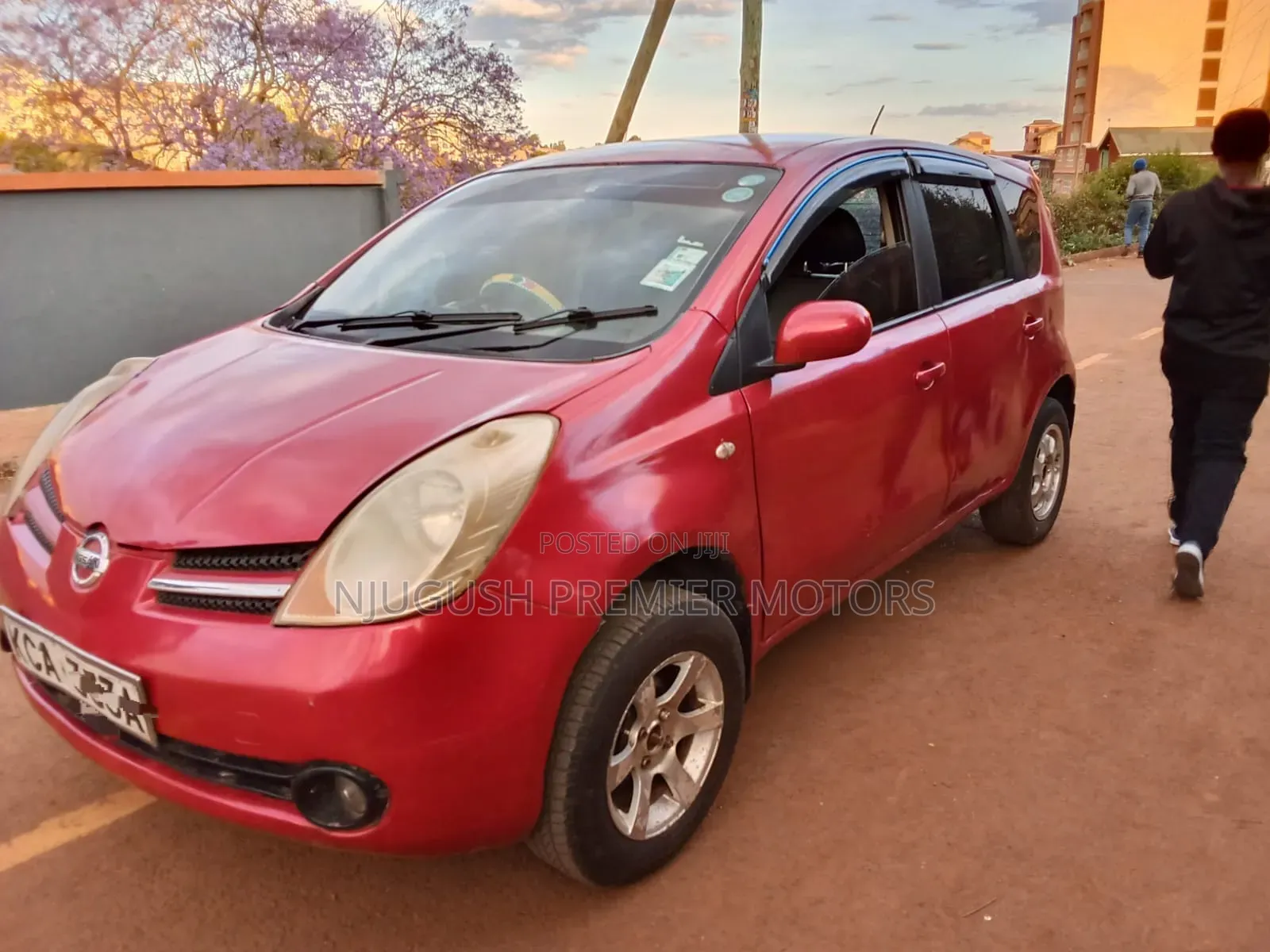 Nissan Note 2007 Red