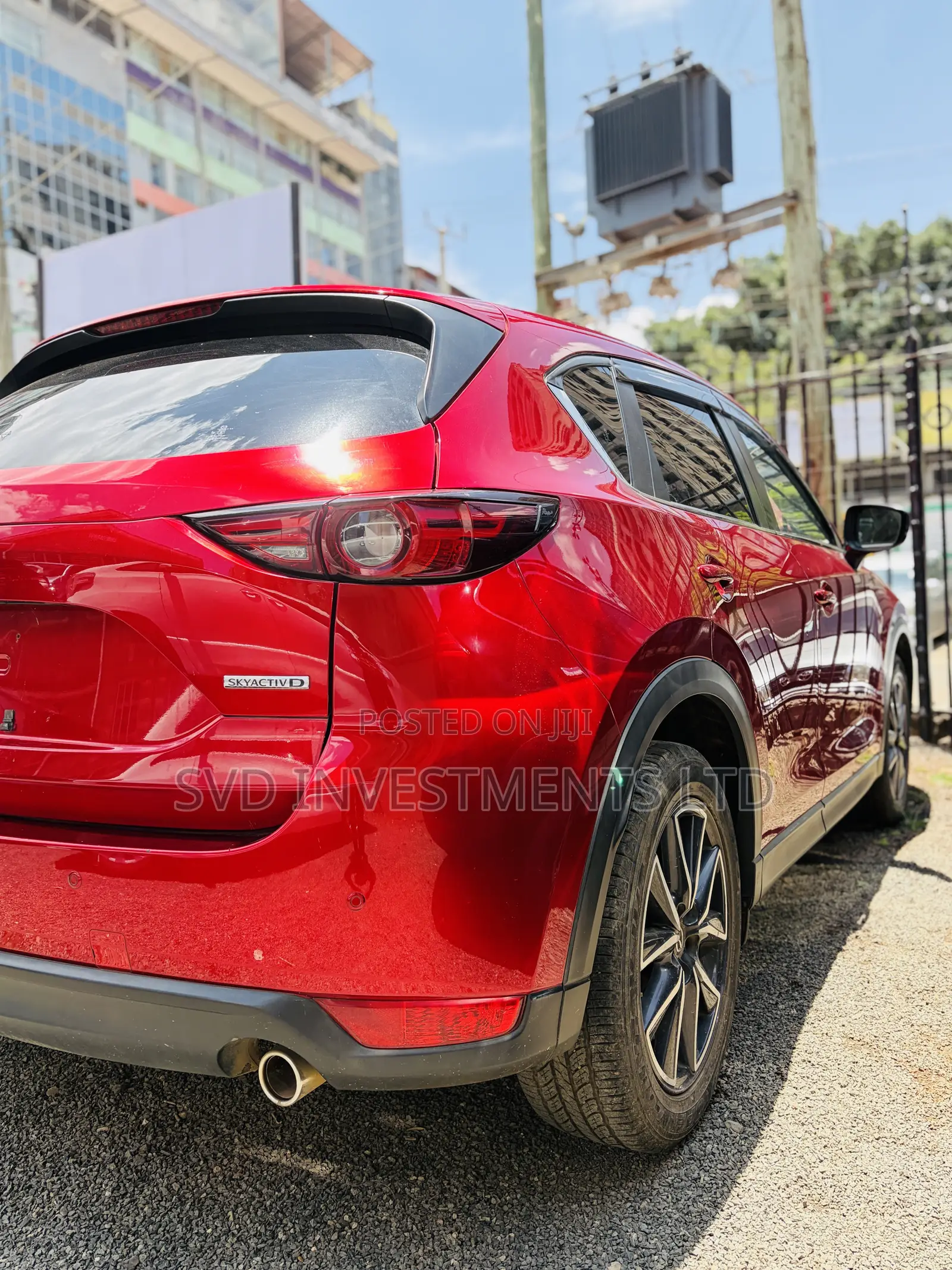 Mazda CX-5 2017 Red