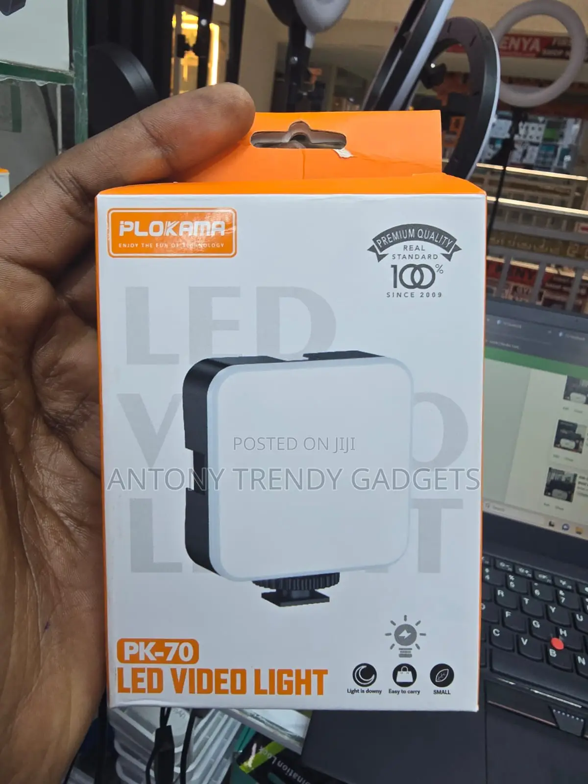 Mini LED Video Lighting Kit for Smartphone and Camera Recording