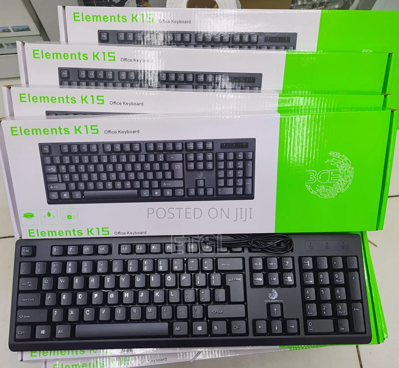 K15 Wired USB Keyboard