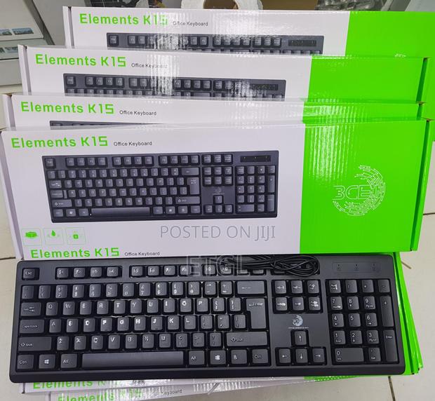 K15 Wired USB Keyboard - main view