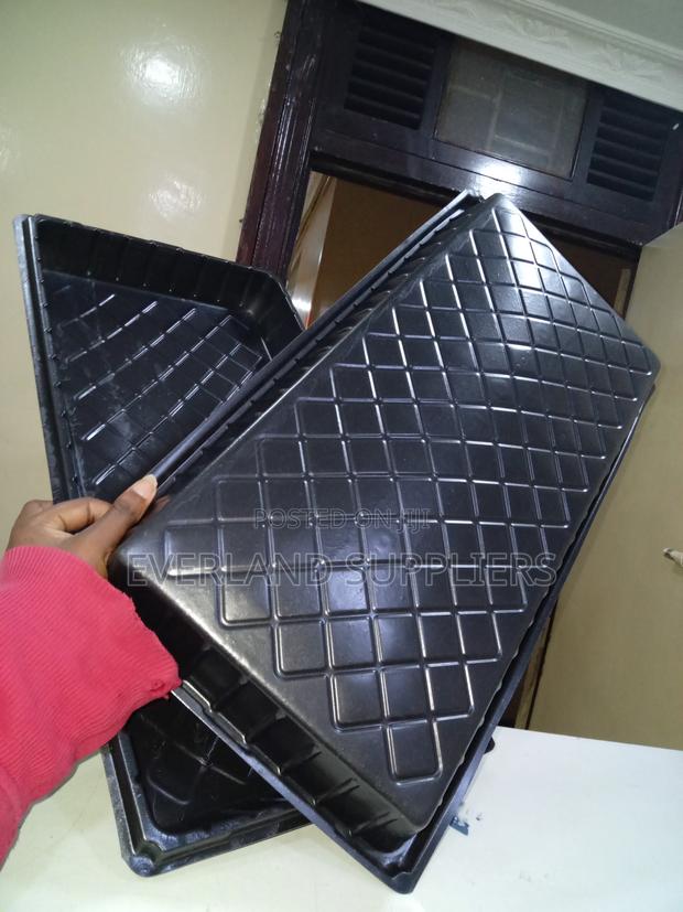 Stable Hydroponic Growing Trays - No Holes - main view