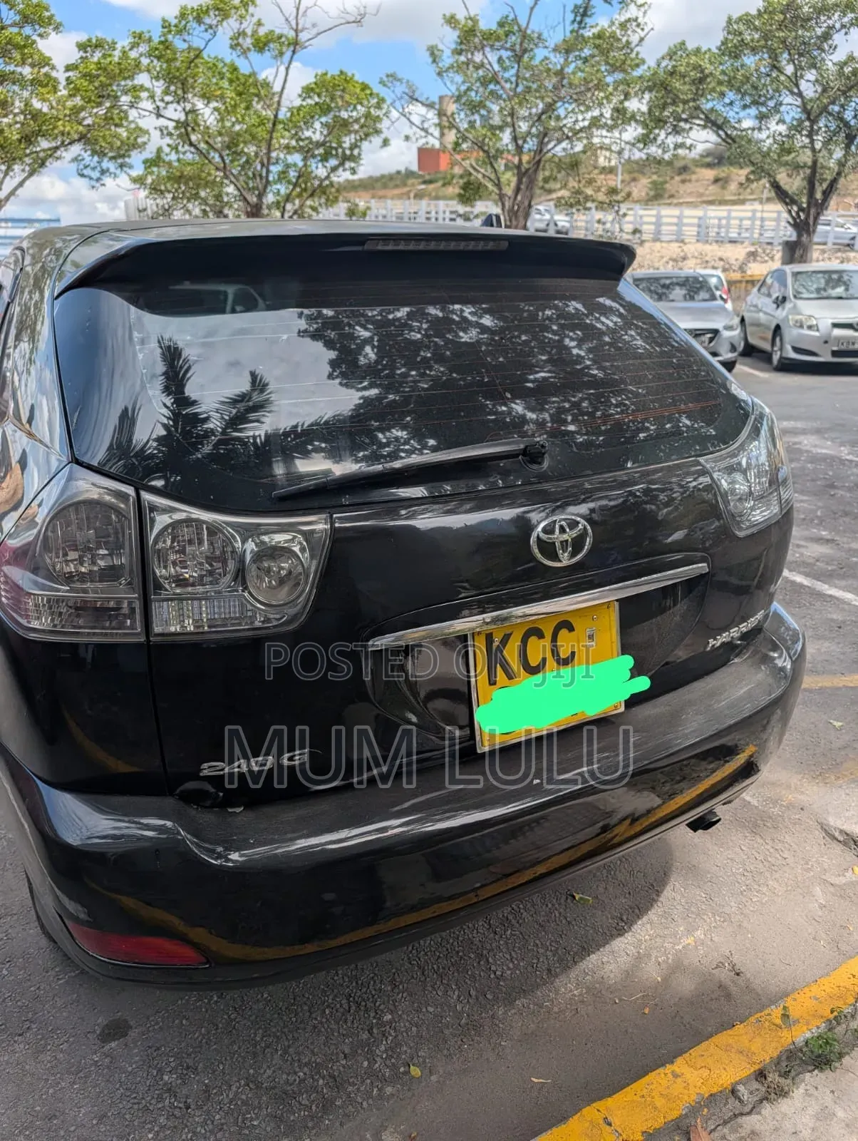 Toyota Harrier 2.4 2007 Black