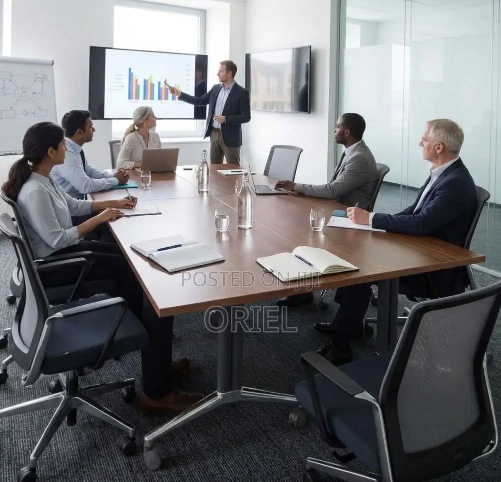 Office Table : 240cm Boardroom Conference Table (Foldable )