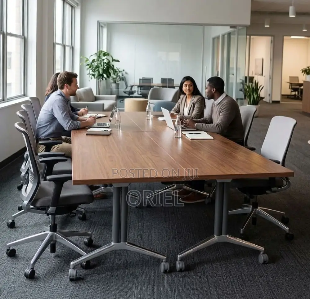 Office Table : 240cm Boardroom Conference Table (Foldable )