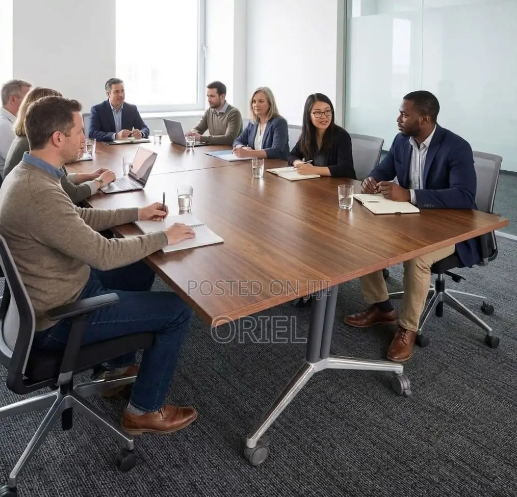 Office Table : 240cm Boardroom Conference Table (Foldable )