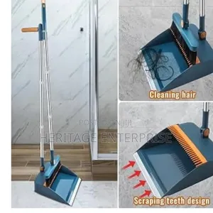 2in1 Dust Pan Comb Cleaning Brush Set N