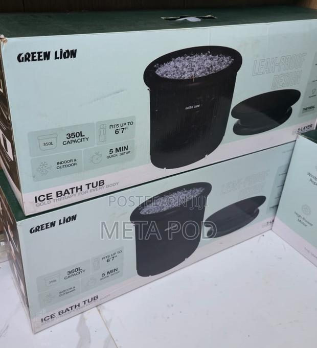 Green Lion Ice Bath Tub - main view