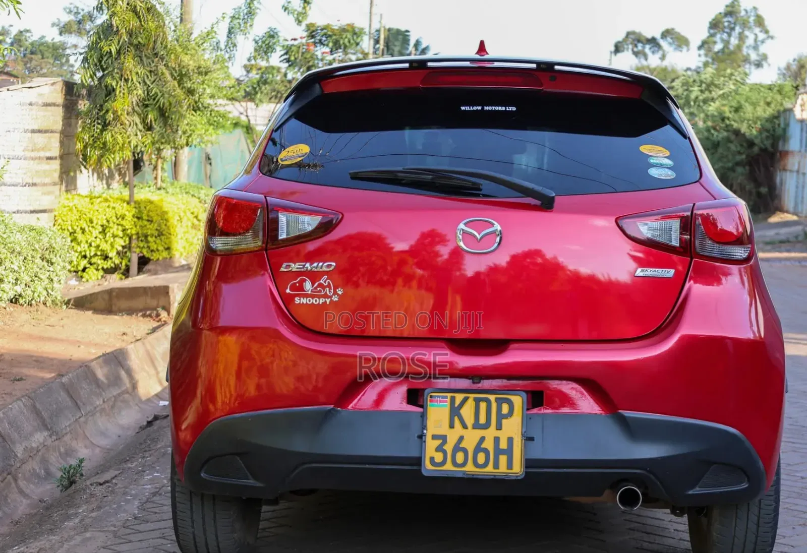 Mazda Demio 2017 Red