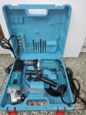 Makita Drill & Angle Grinder Combination Corded