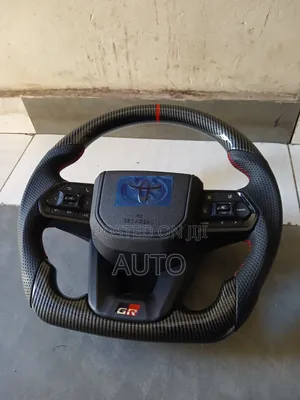 Toyota GR Sport Carbon Fibre Steering Wheel With Buttons