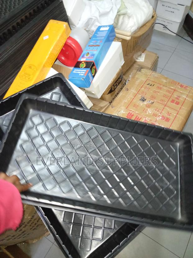 Practical Hydroponic Drain Trays - No Holes - main view