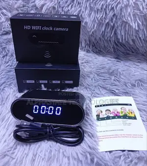 1080P HD Mini Wifi Camera Micro Table Clock
