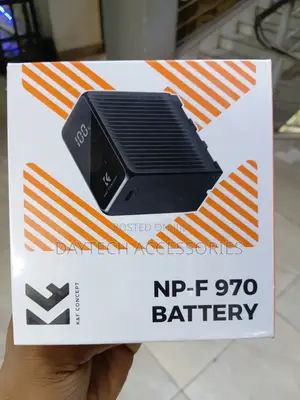 The K&F Concept NP-F970 10500mAh Battery With Built-in USB-C.