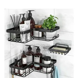 Multipurpose 3pcs Set Corner Shower Caddy