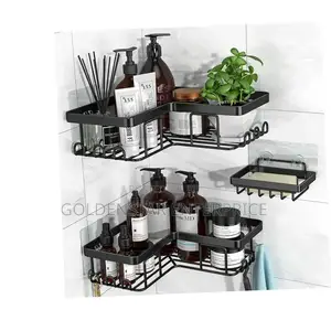 Multipurpose 3pcs Set Corner Shower Caddy