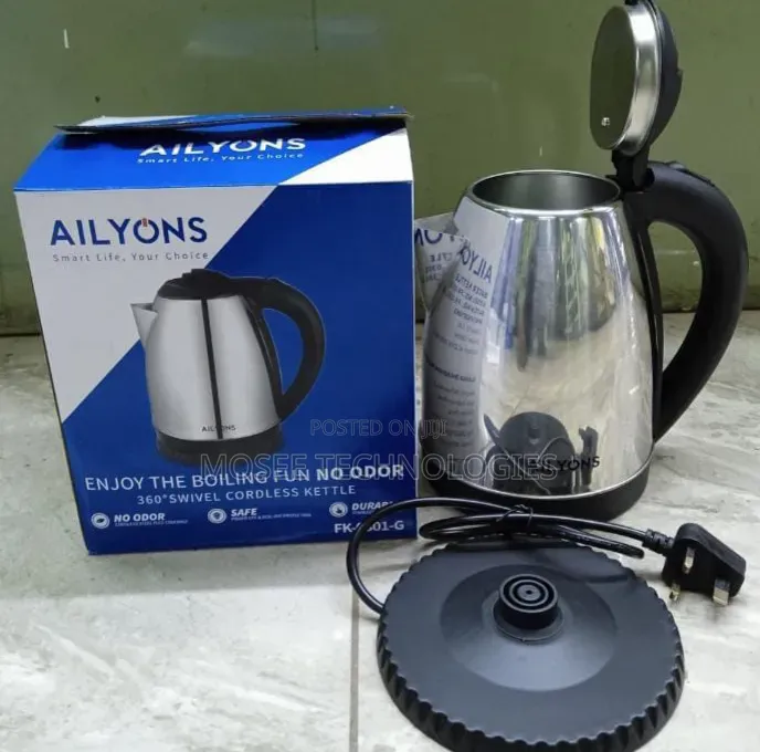 Ailyons 1.8L Stainless Steel Electric Kettle