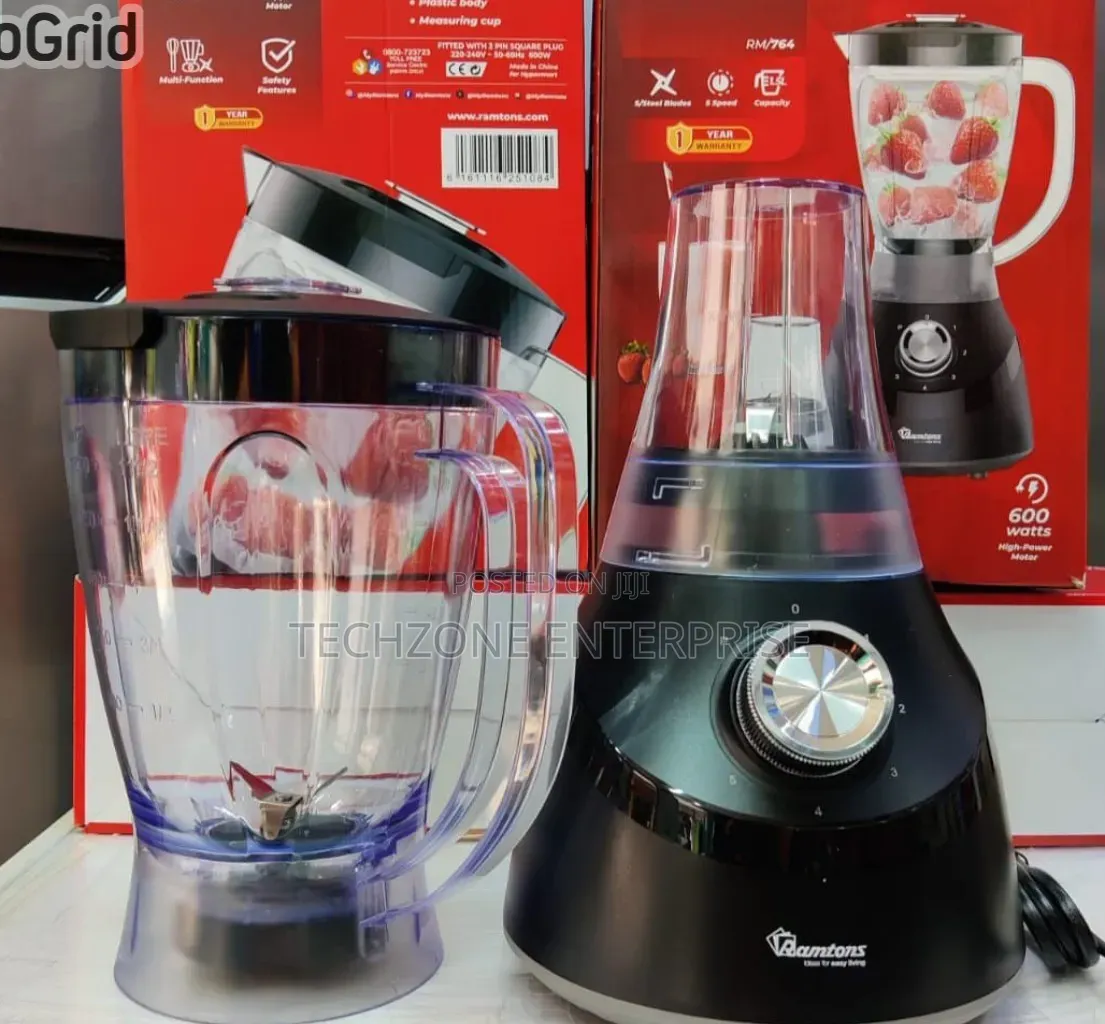 Ramtons Mill 600w 2 Speed (Rm/764) Blender 