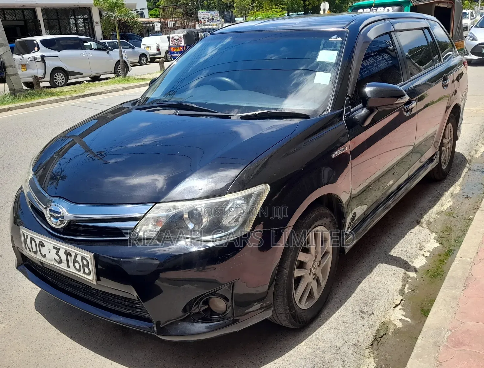 Toyota Corolla Fielder 2015 Black