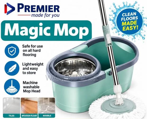 Premier Magic Mop With Bucket - thumbnail 2