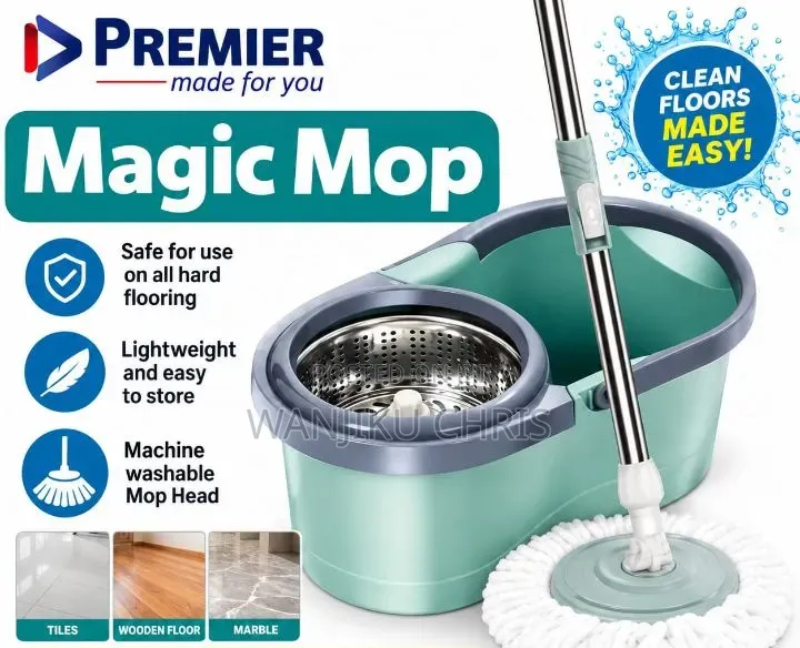 Premier Magic Mop With Bucket