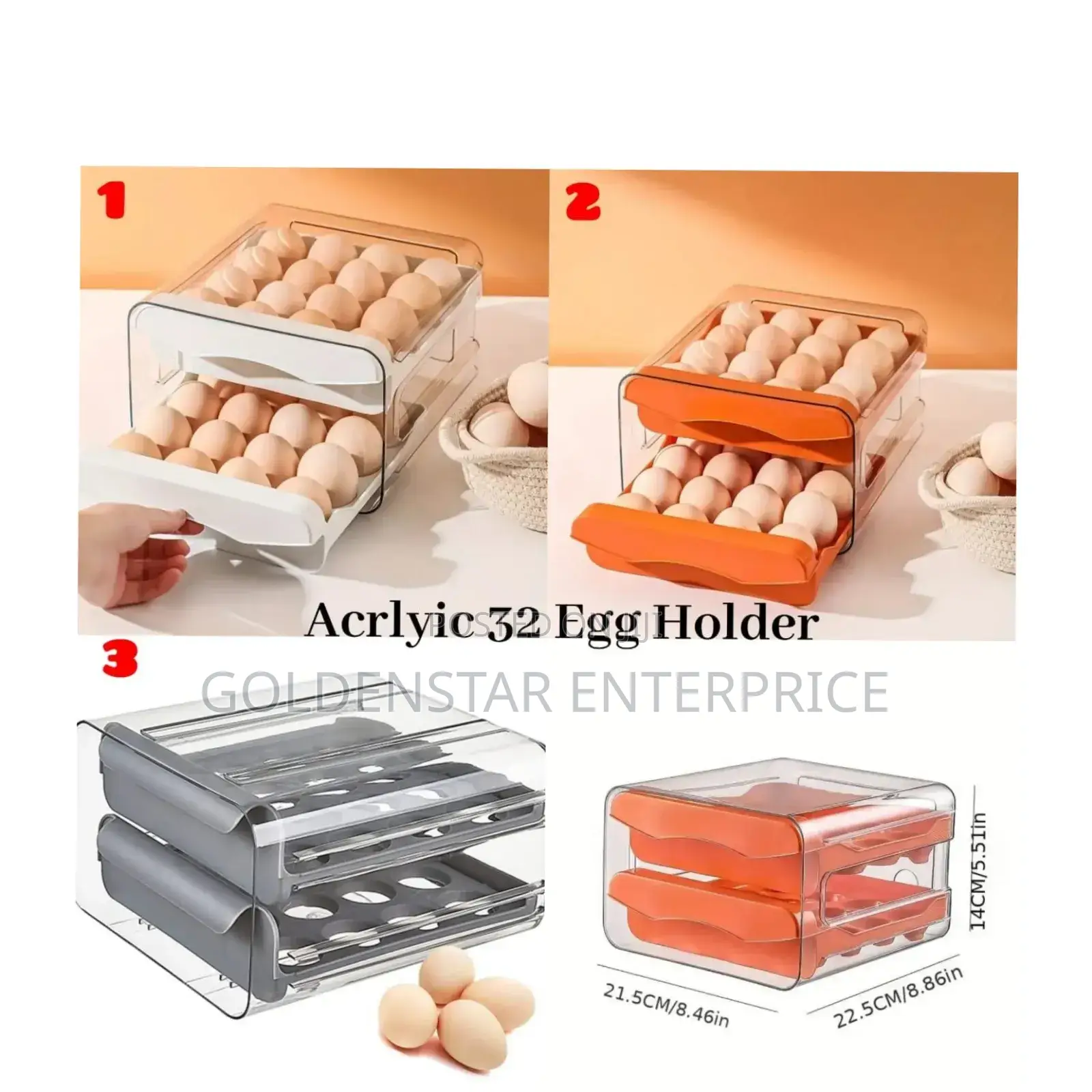 Aclyric Egg Tray