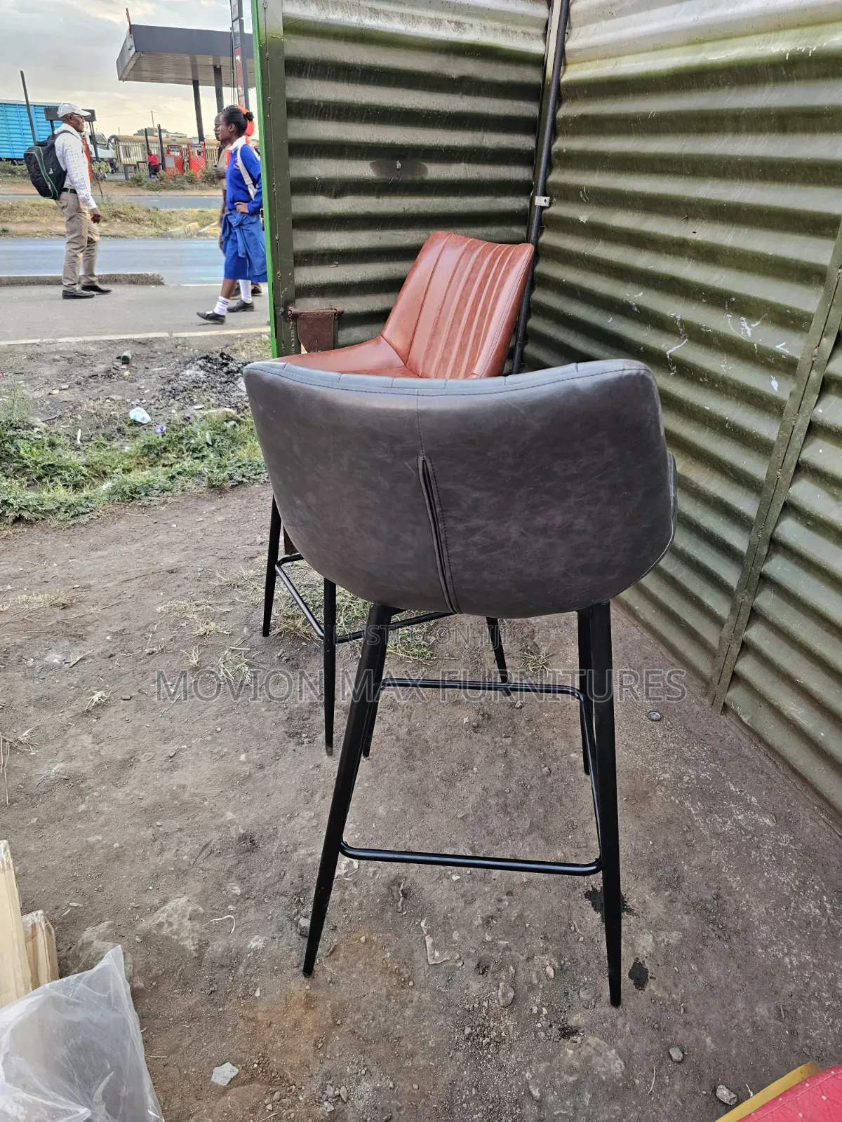 Stool Brown | Stylish Kitchen Counter Chairs