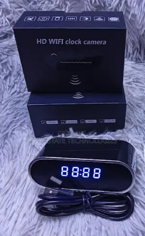 Spy Table Clock Nanny Cam Indoor Camera