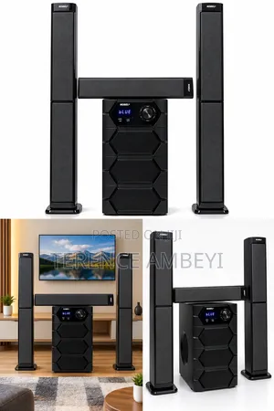 NOBEL+ Home Theatre System – Powerful Sound & Deep Bass