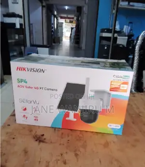 New Hikvision 8MP Solar Powered 4G Smart CCTV Camera