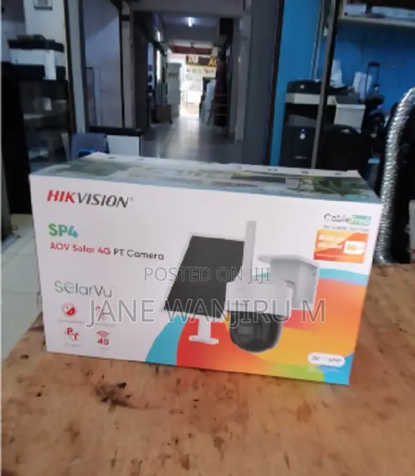 New Hikvision 8MP Solar Powered 4G Smart CCTV Camera