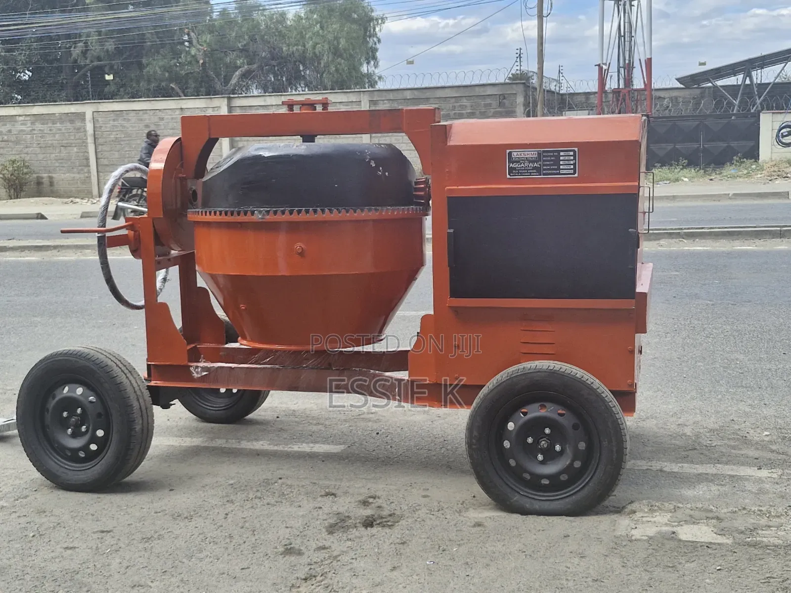 High Output Cement Mixer