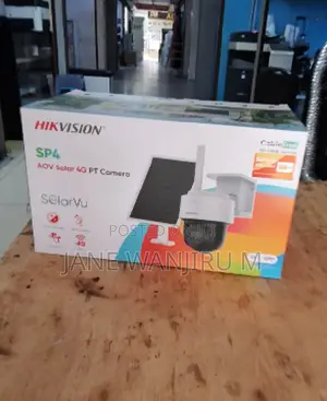 Hikvision 8MP SIM Card CCTV Camera With Solar Charging