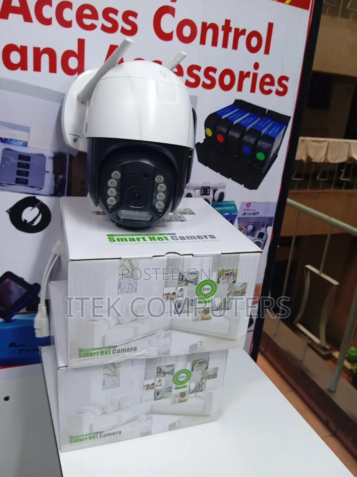 V380 Electric WiFi Camera for Detecting Unusual Shop Activity