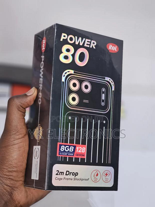 New Itel Power 80 128 GB