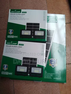 JSOT 200+200W Solar Floodlight