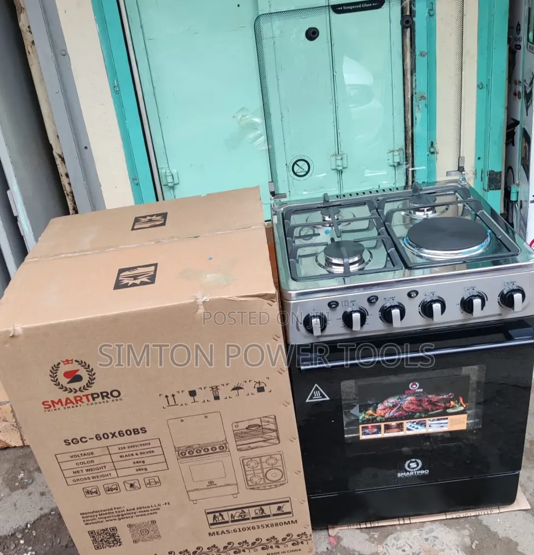 Smartpro SGC-60X60BS Standing Cooker.