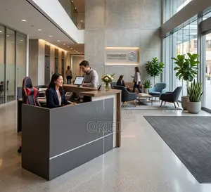 Office Bench : 1.8M Reception Workstation Desk