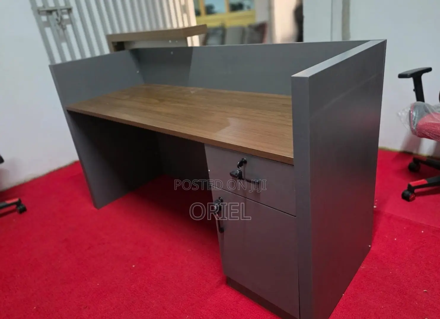 Office Bench : 1.8M Reception Workstation Desk
