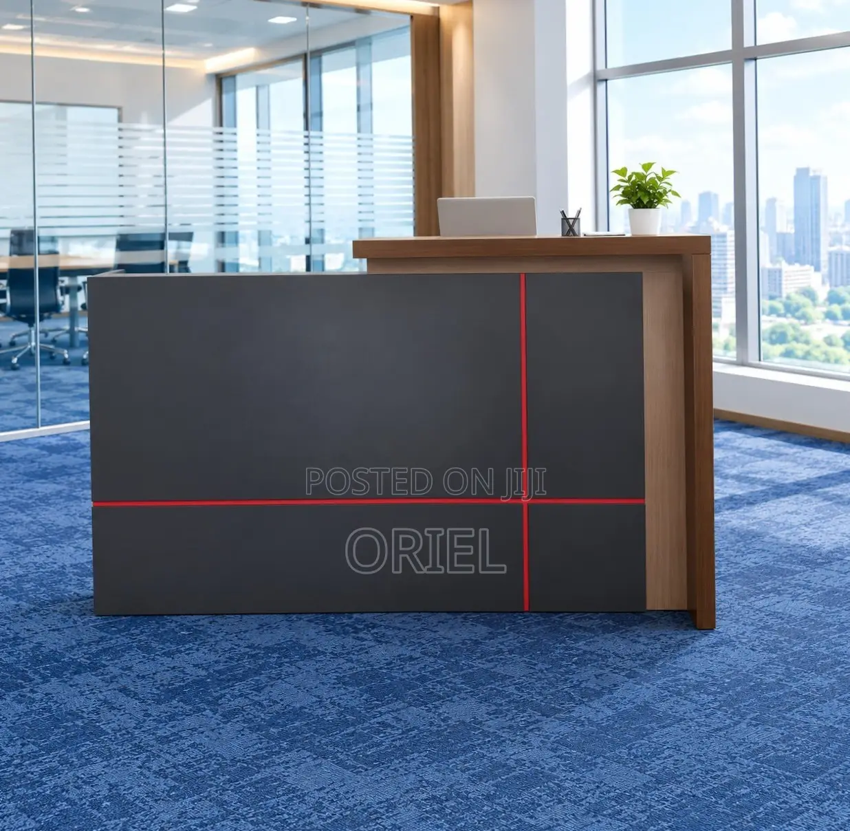 Office Bench : 1.8M Reception Workstation Desk