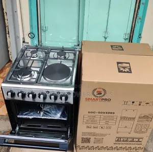 Smartpro SGC-50X50BS Free Standing Cooker,