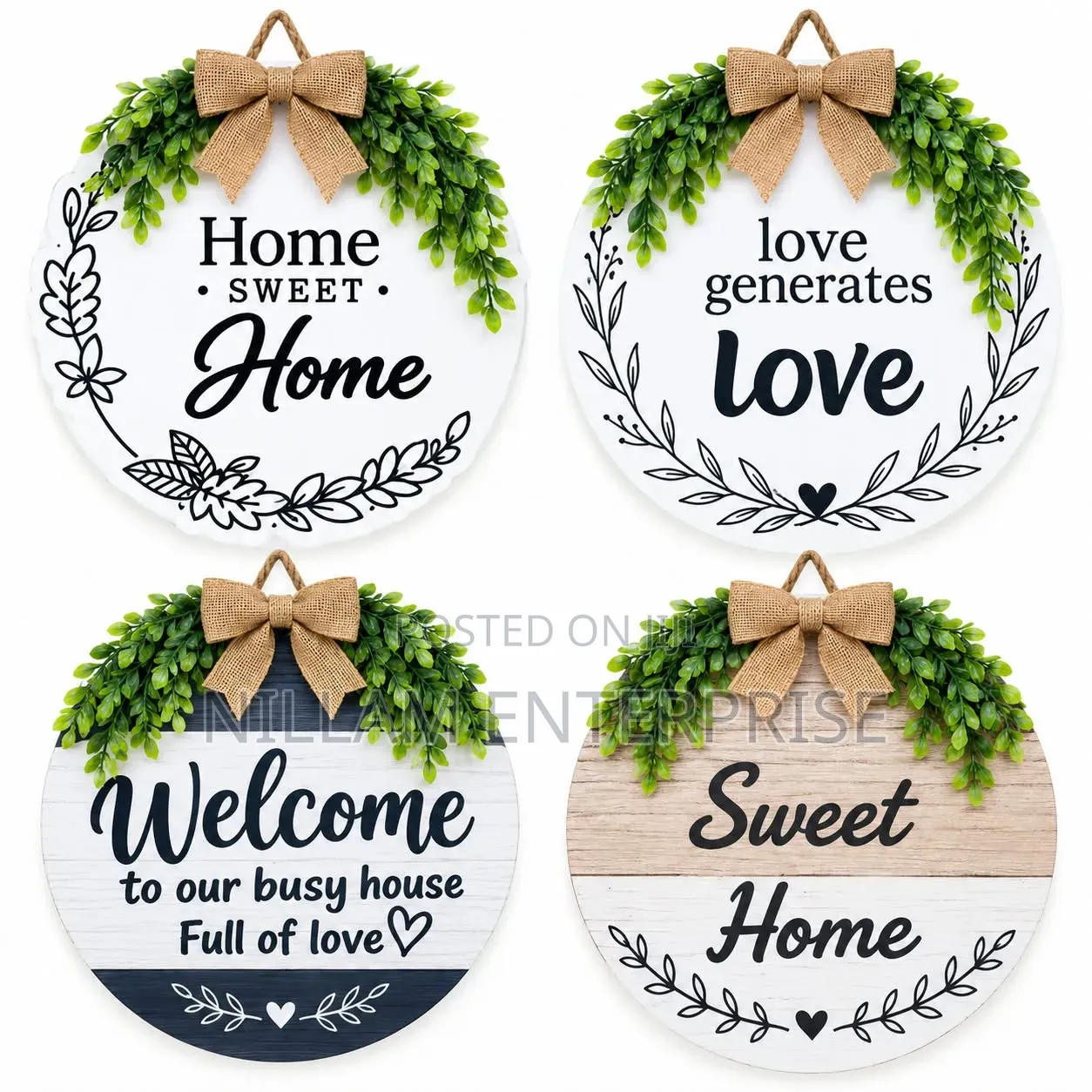 Wooden Hanging Decor
