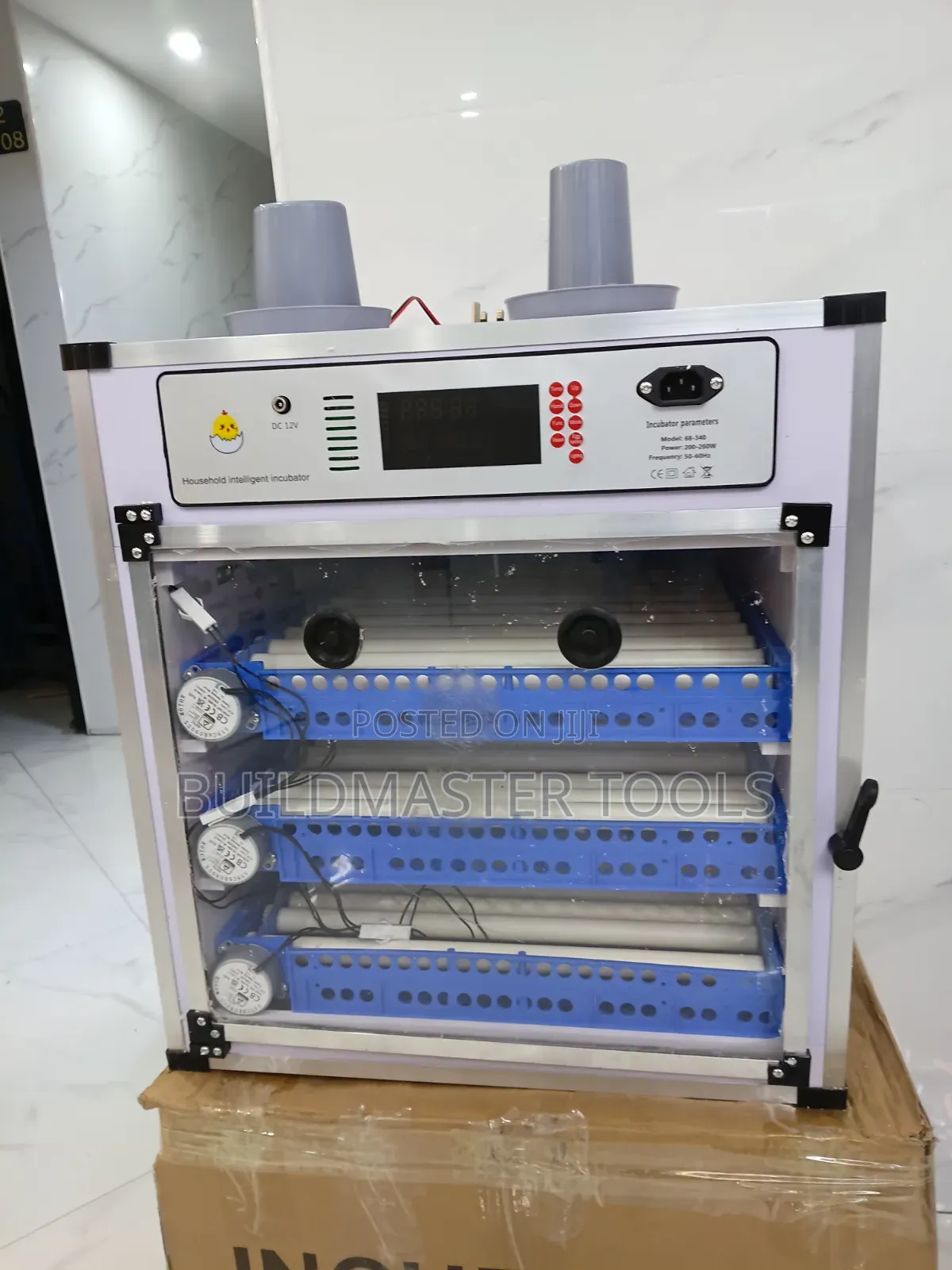 Automatic Digital Egg Incubator (204 Eggs)