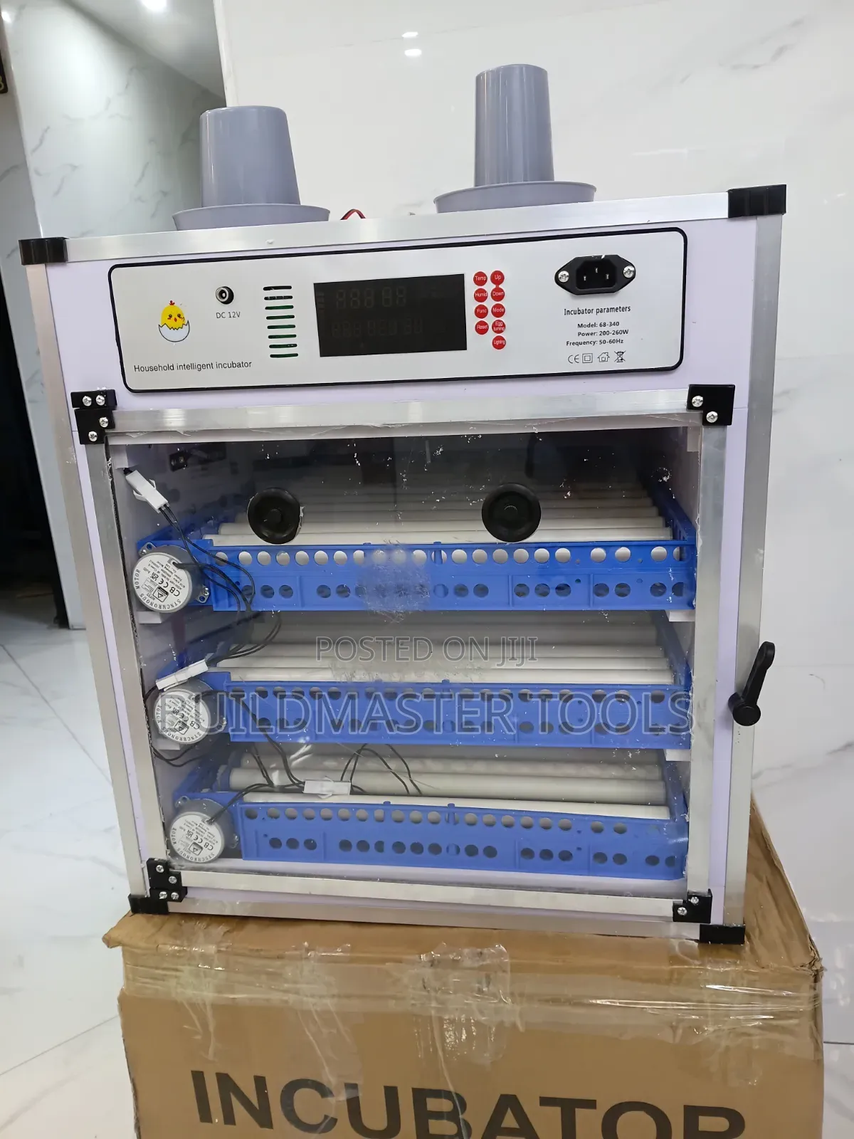 Automatic Digital Egg Incubator (204 Eggs)
