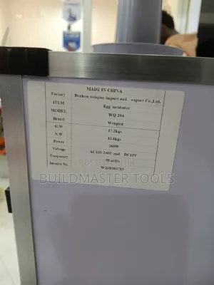 Automatic Digital Egg Incubator (204 Eggs)