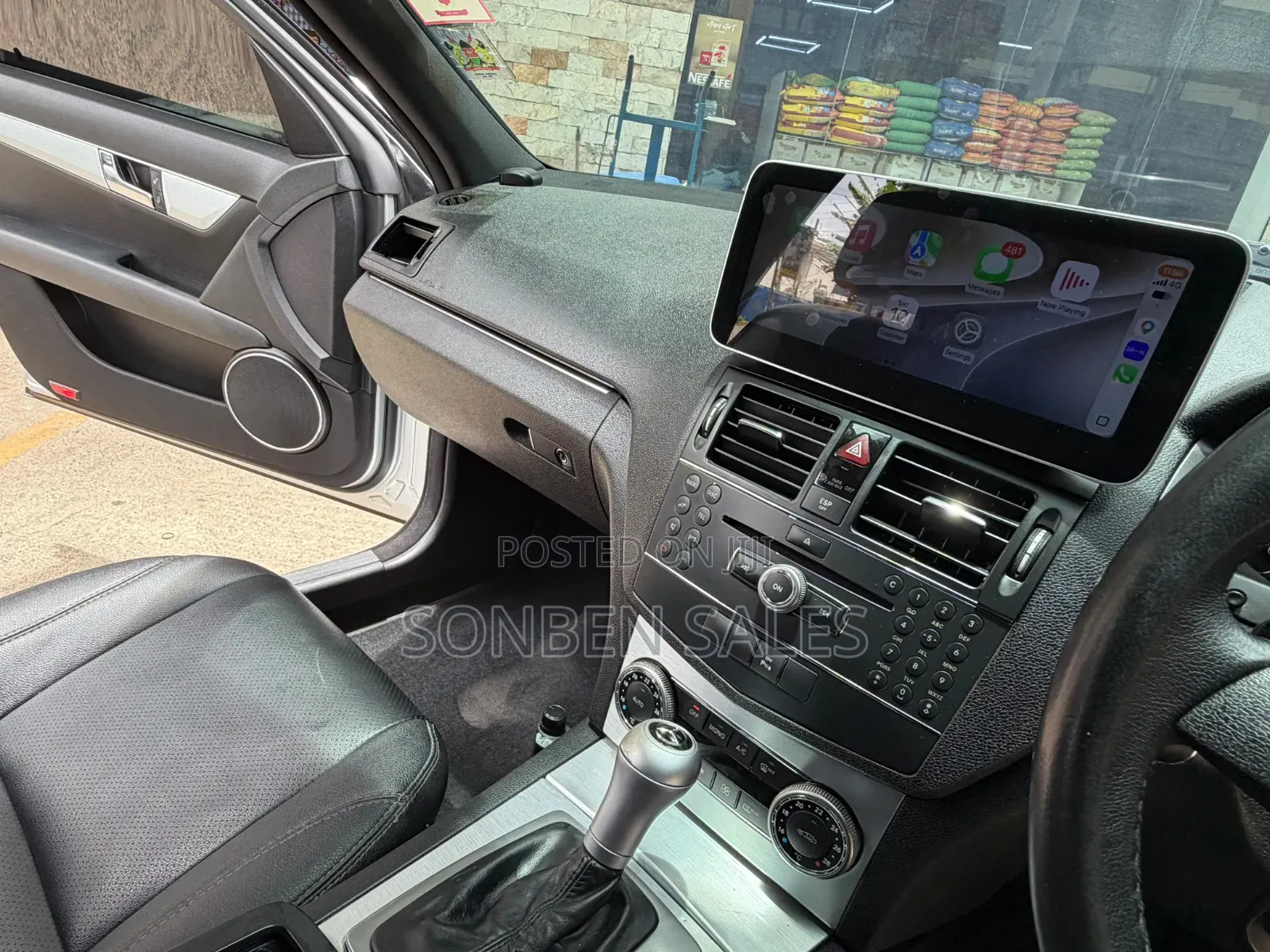 Mercedes-Benz C180 2010 Silver