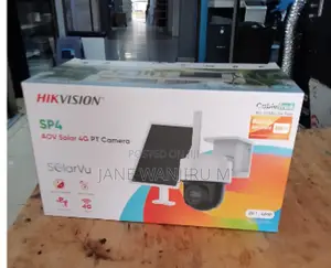 Hikvision 8MP Outdoor CCTV Camera With Solar Power